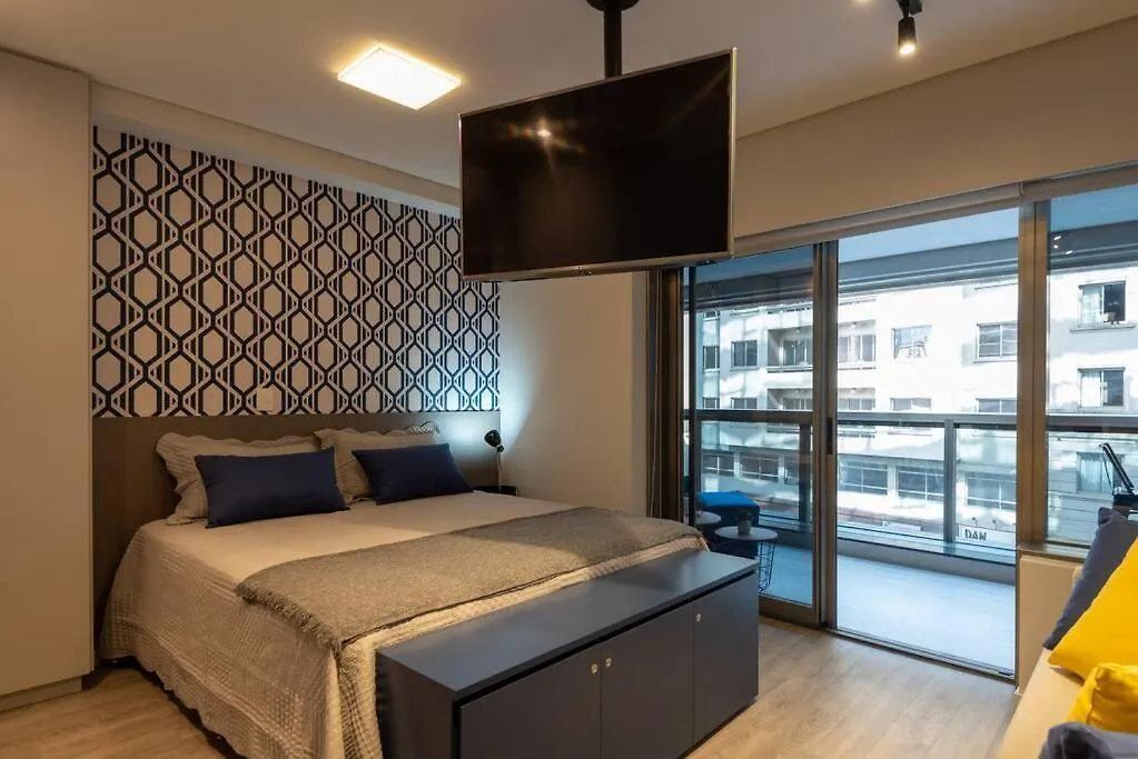 Apartamento Studio Moderno E Sofisticado, Centro Sao Paulo 117
